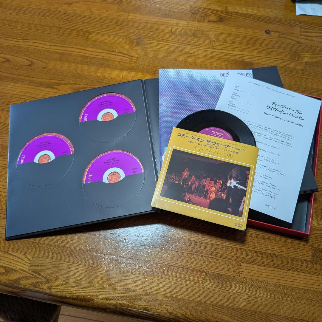 DEEP PURPLE MADE IN JAPAN［4CD+DVD+7inch］