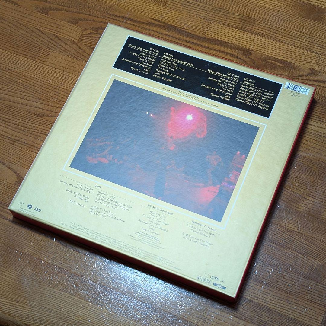 DEEP PURPLE MADE IN JAPAN［4CD+DVD+7inch］