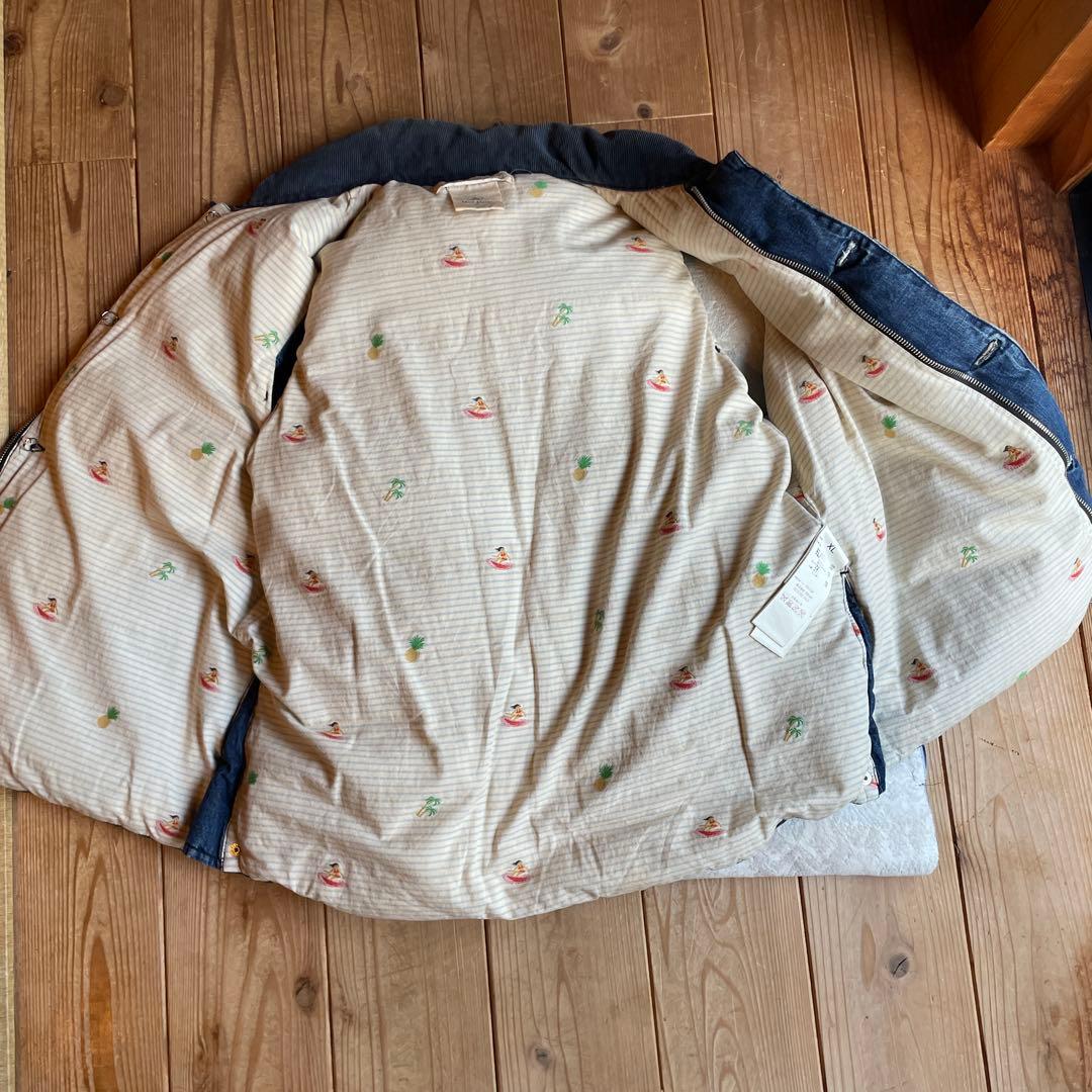 REMI RELIEF×BEAMS PLUS Denim Down Vest