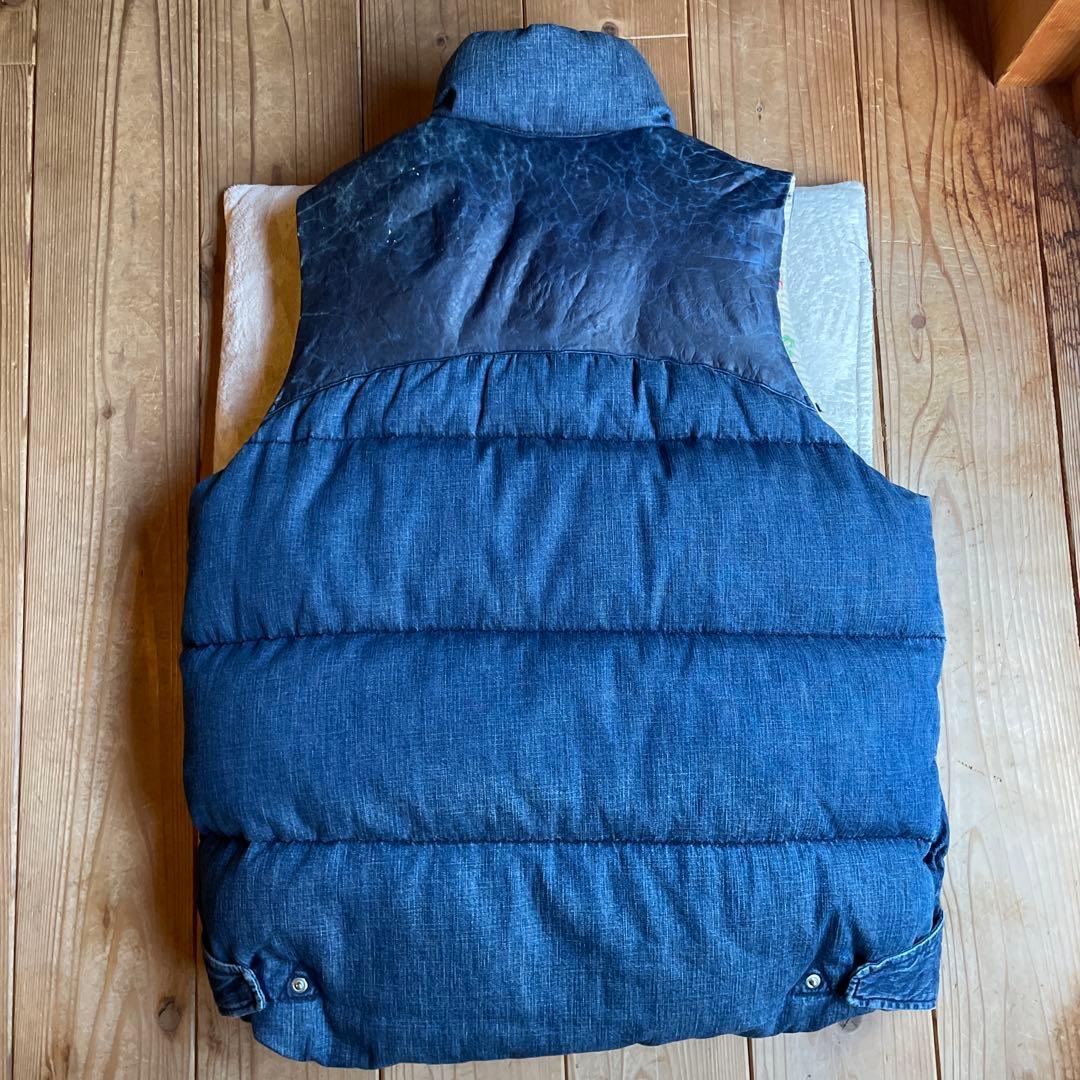 REMI RELIEF×BEAMS PLUS Denim Down Vest