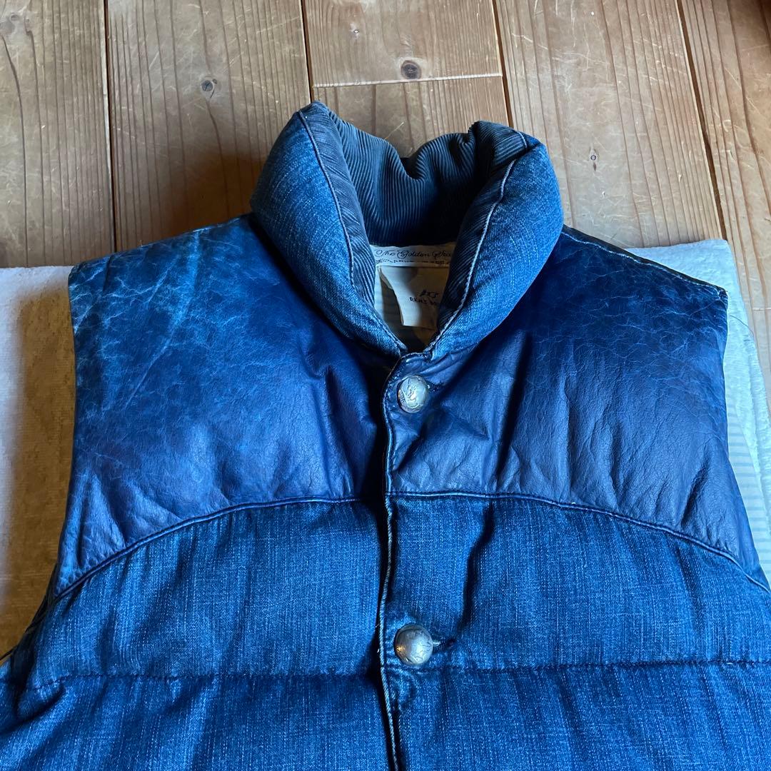 REMI RELIEF×BEAMS PLUS Denim Down Vest