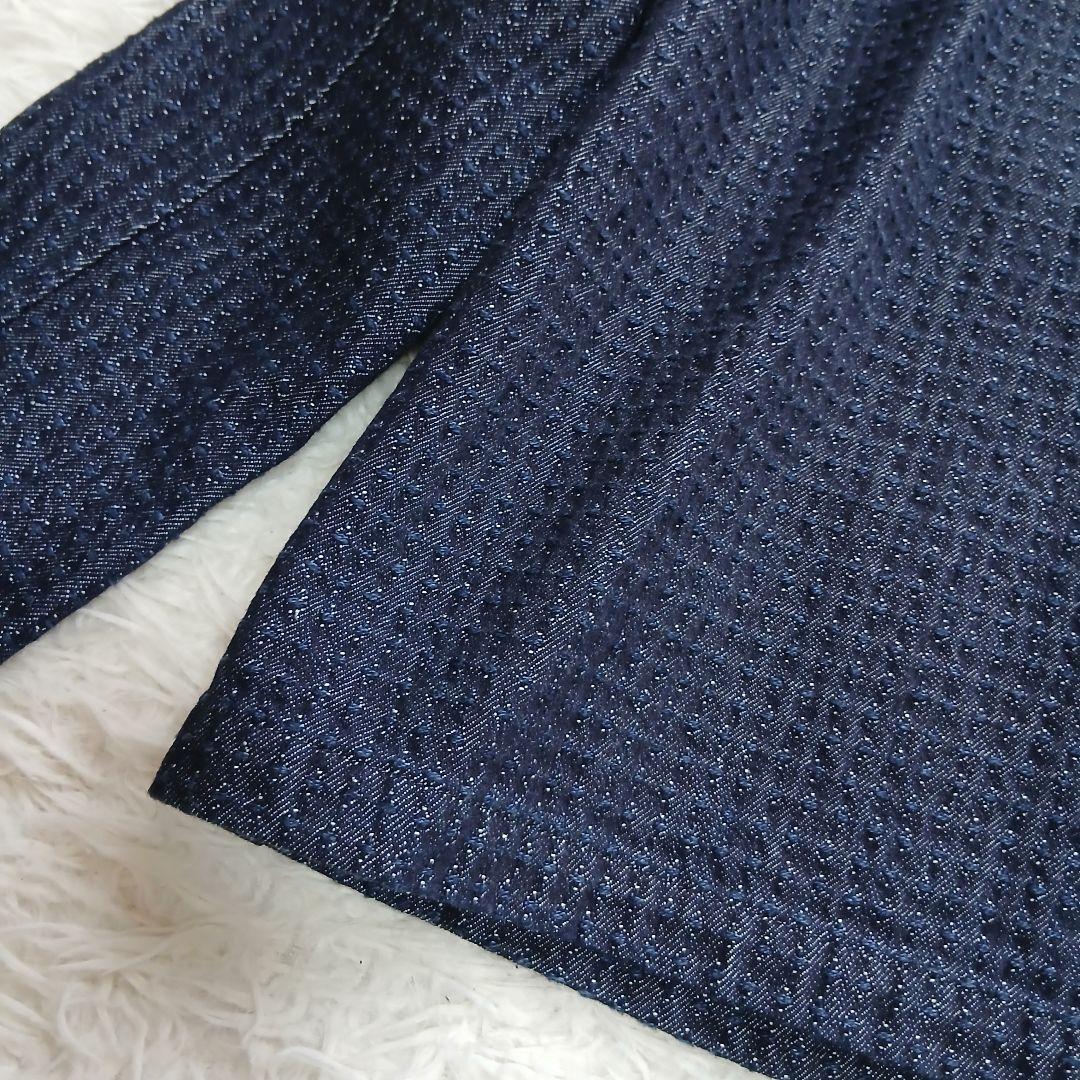 【Pal'las Palace】インディゴデニム　ノーカラージャケット