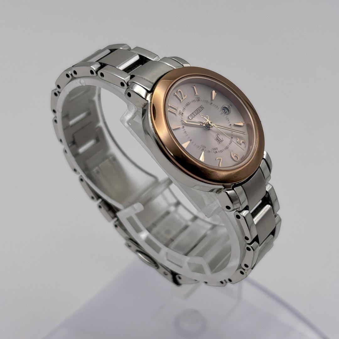 CITIZEN シチズン xC クロスシー H060 ピンク 文字盤 稼働品