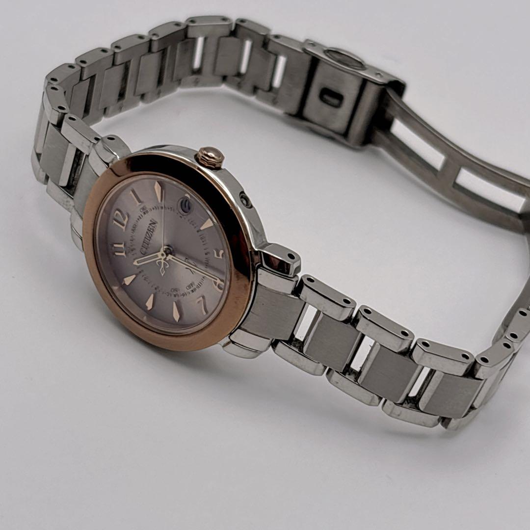 CITIZEN シチズン xC クロスシー H060 ピンク 文字盤 稼働品