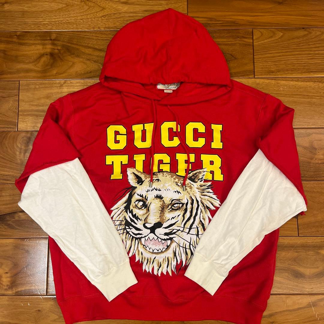 【最終価格】GUCCI フードパーカー　S