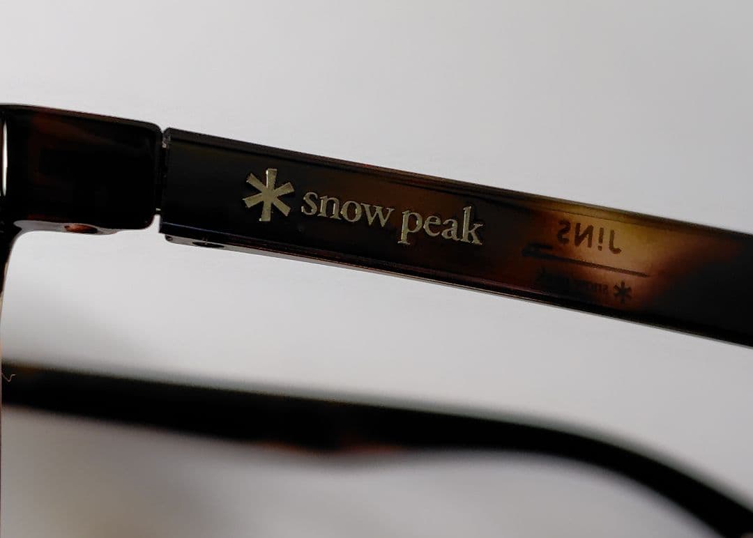 JINS× peak サングラス ブラウンフレーム