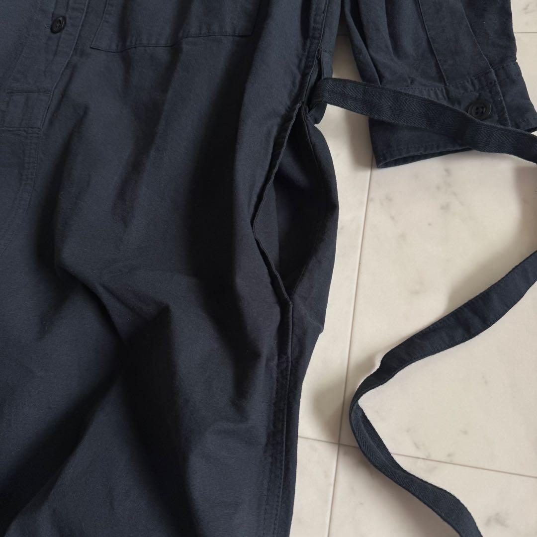 MHL. マーガレットハウエル　コットン100 　洗える　長袖シャツワンピース