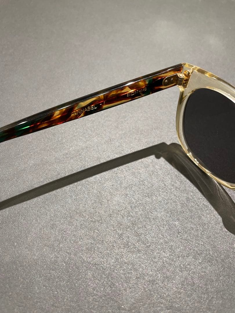 OLIVER GOLDSMITH ANNABLE サングラス クリアブラウン