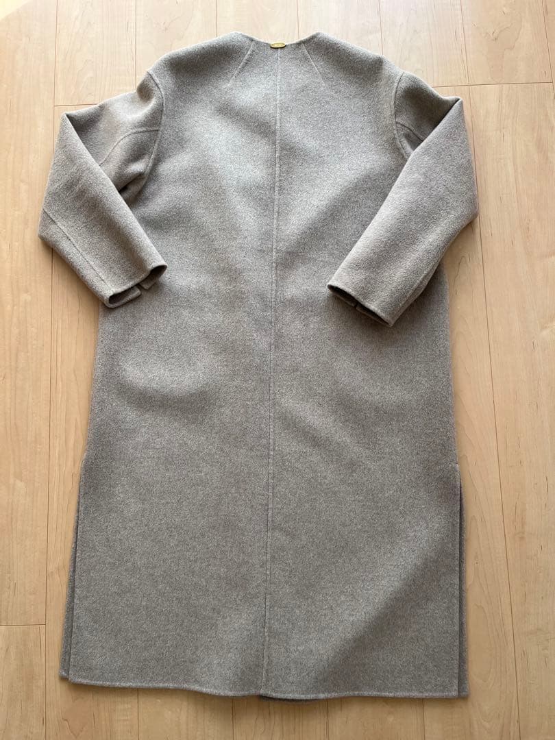 ドゥーズィエムクラス＊victorian リバーロングコート＊36ベージュ