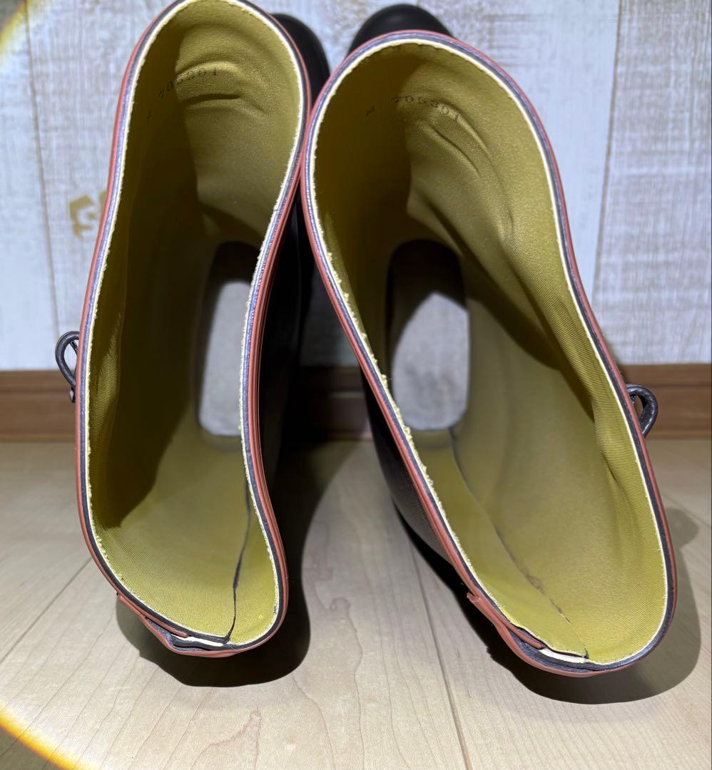 26.5〜27㎝★美品 AIGLEレインブーツ43 エーグルロング 長靴 ラバー