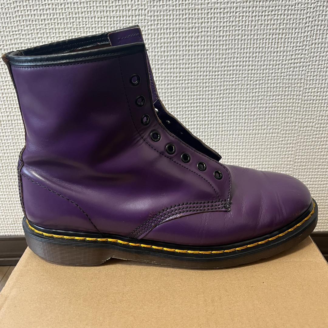 【激レア】ドクターマーチン パープル UK10(JP29cm) イングランド製