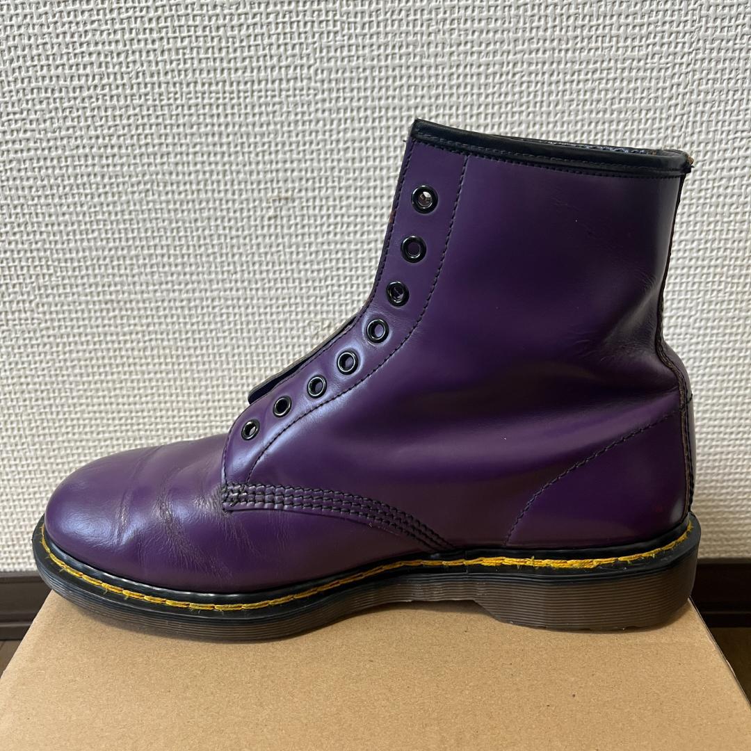 【激レア】ドクターマーチン パープル UK10(JP29cm) イングランド製