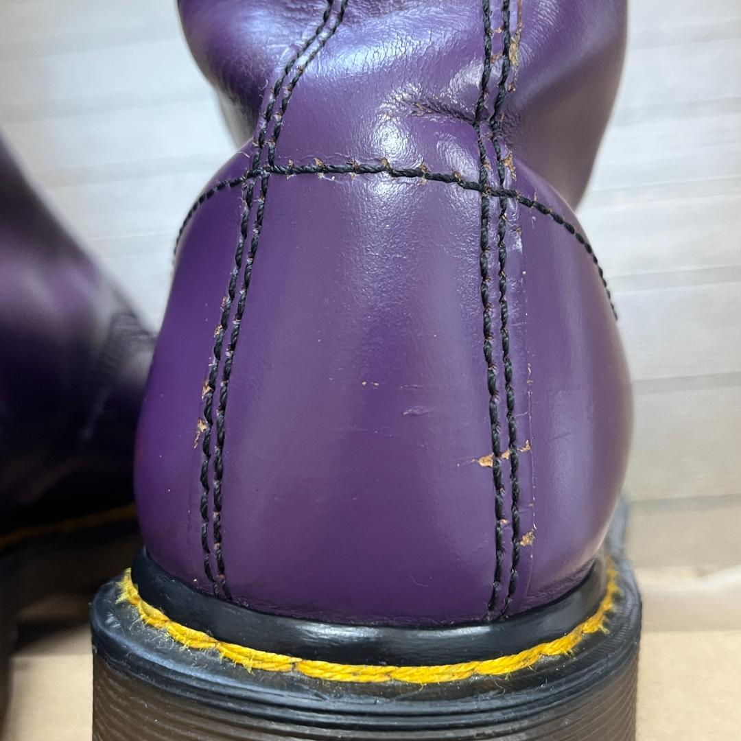 【激レア】ドクターマーチン パープル UK10(JP29cm) イングランド製