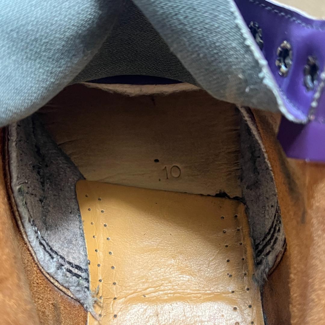 【激レア】ドクターマーチン パープル UK10(JP29cm) イングランド製