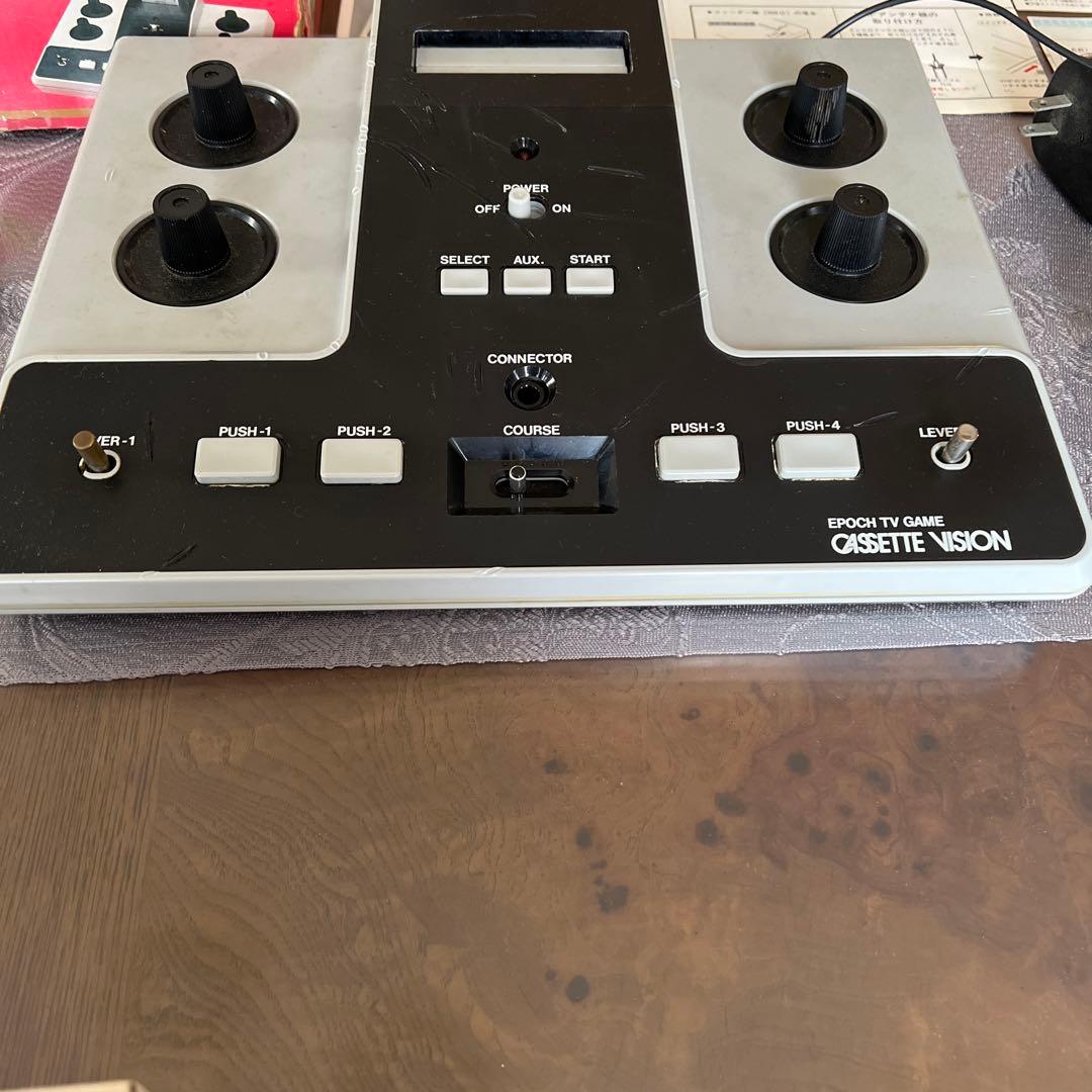 カセットビジョン本体　BIGSPORTS12専用銃　カセットセット