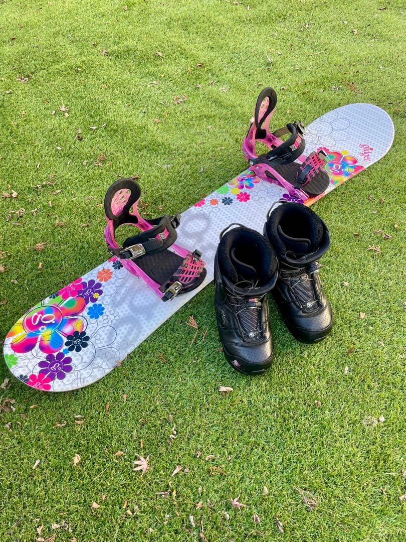 スノーボード140cm ビンディング ブーツ3点セット
