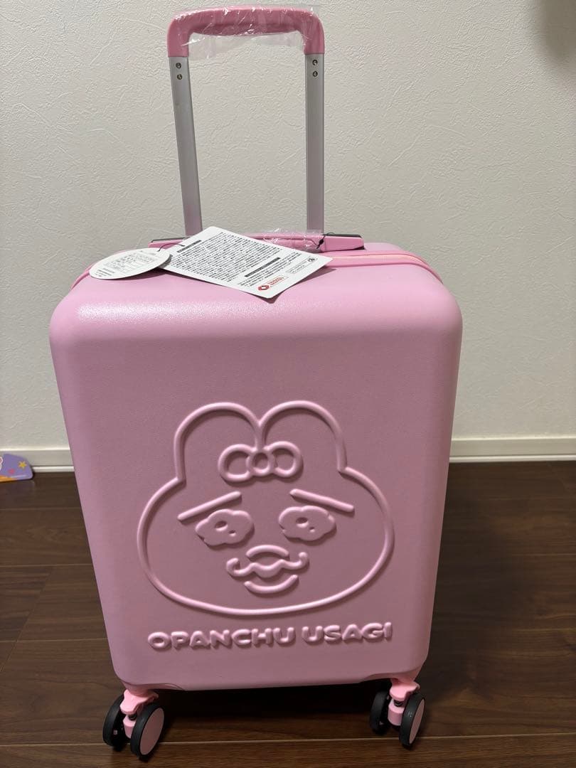 おぱんちゅうさぎキャリーケース☆おまけハンガー2点