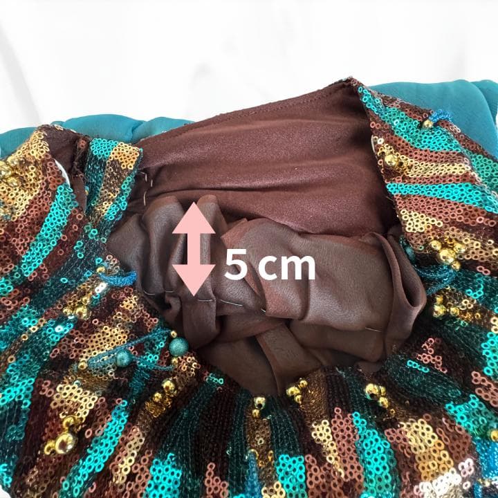 【送料無料】サハルオカーシャ Sahar Okasha ベリーダンス 衣装 青