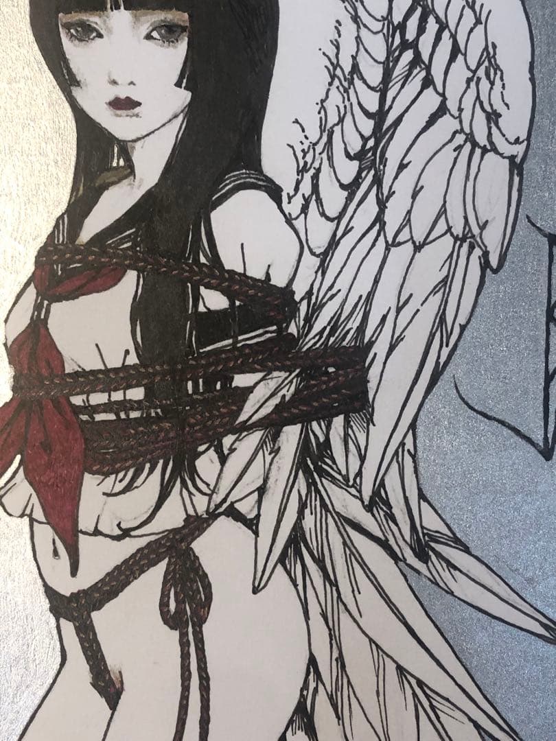 緊縛天使〜汝ヲ縛ル権利ヲ誰ニモ与ヘテハナラナイ 【肉筆画】