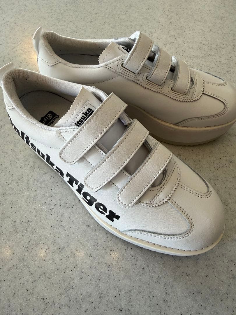 オニツカタイガーウィメンズ デレゲーションチャンク ホワイト 24cm