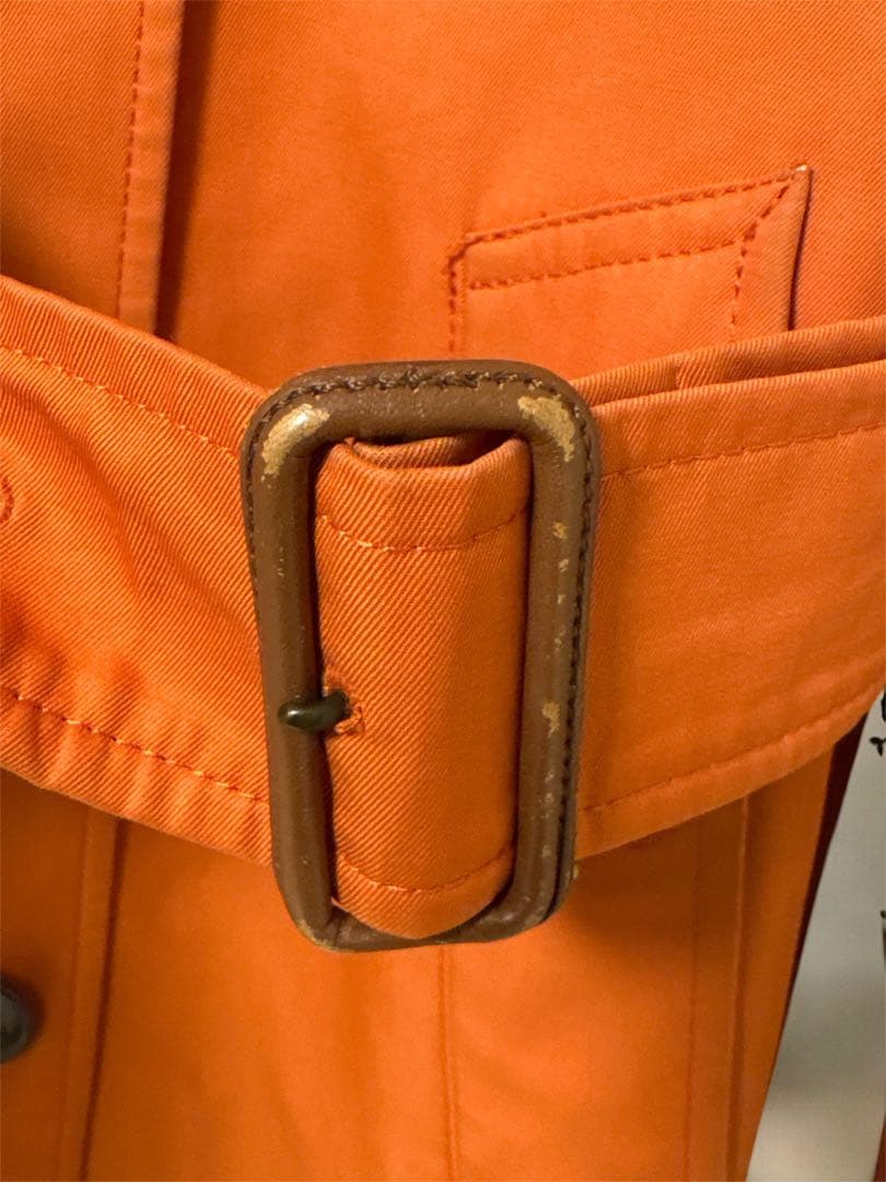 BURBERRY LONDON トレンチコート オレンジ 38