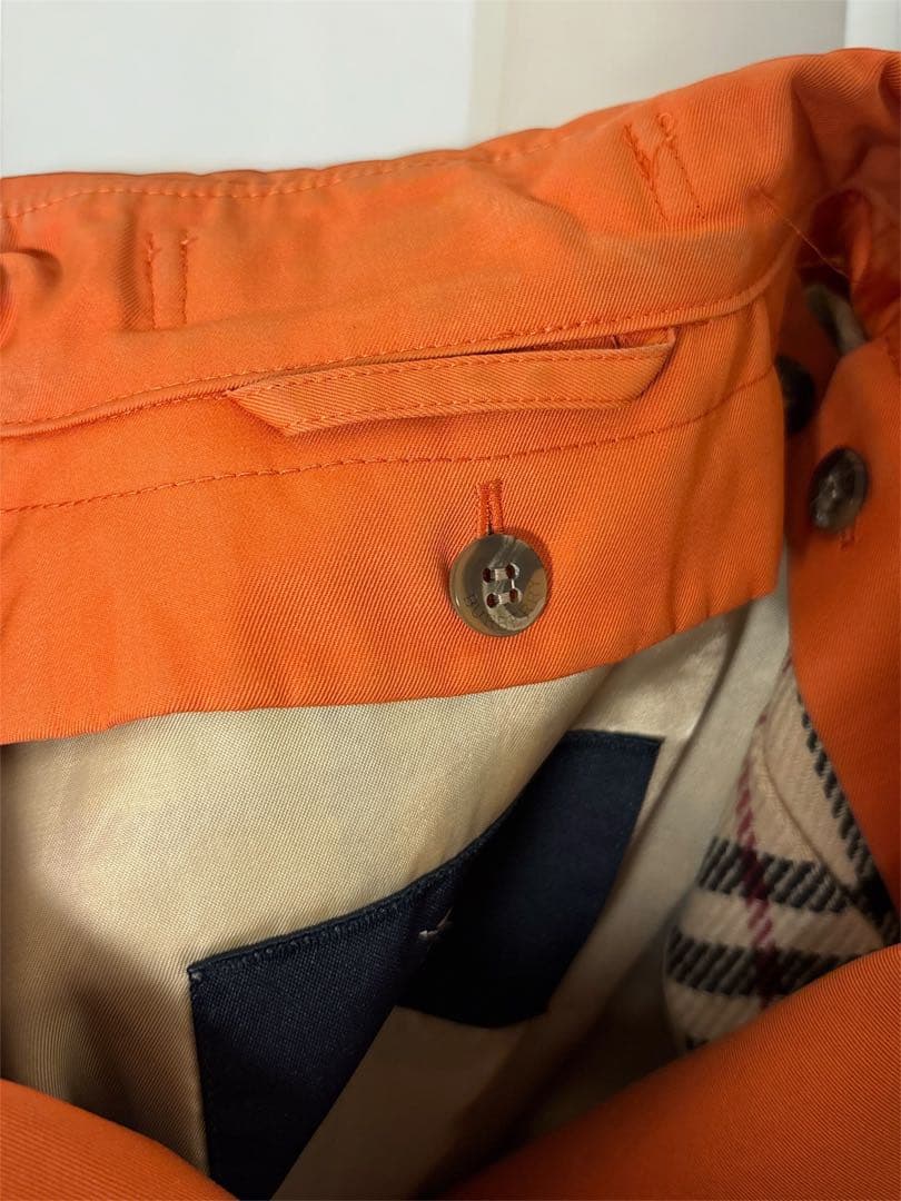 BURBERRY LONDON トレンチコート オレンジ 38