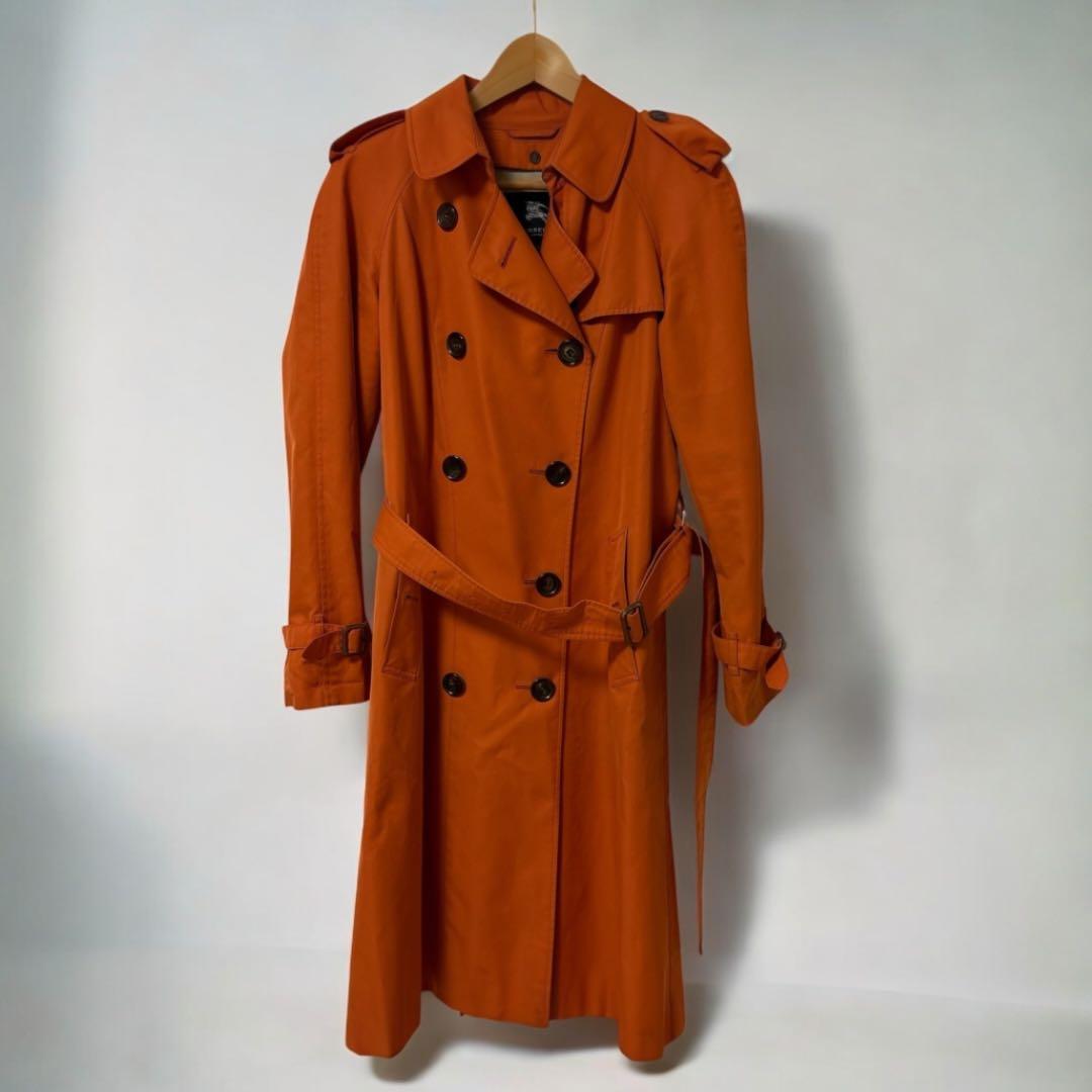 BURBERRY LONDON トレンチコート オレンジ 38