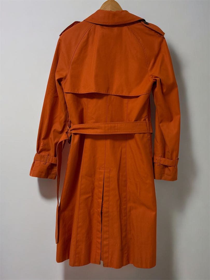 BURBERRY LONDON トレンチコート オレンジ 38