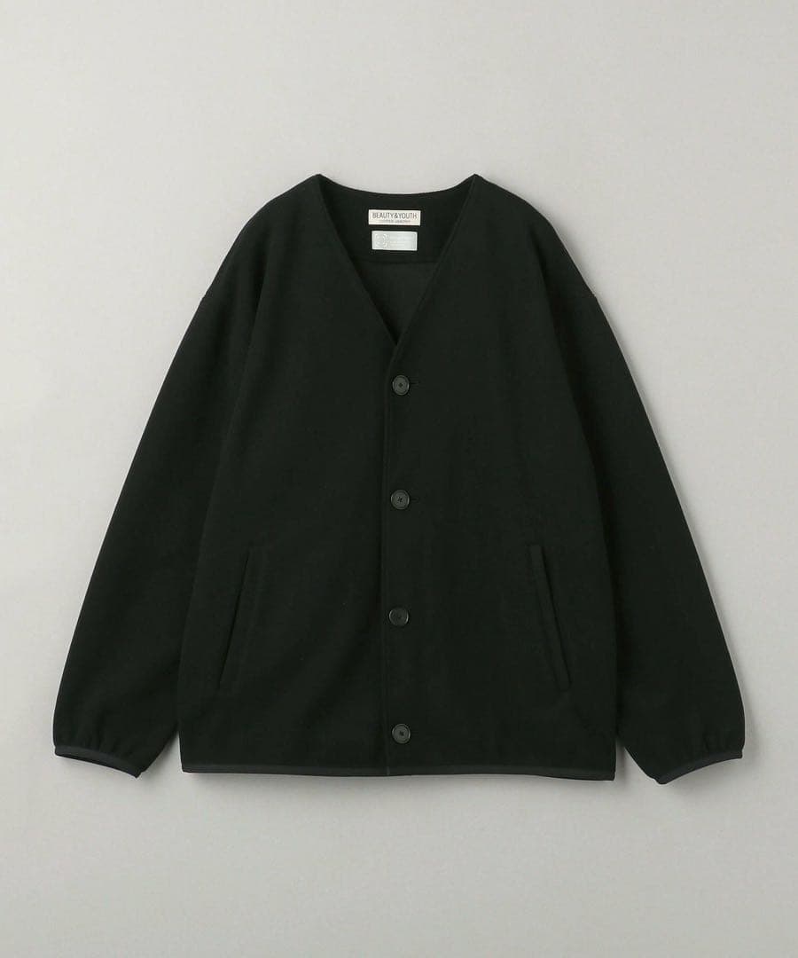 beauty＆youth エアロフリース アウターカーディガン