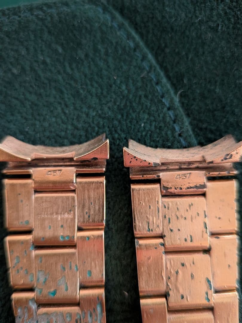 ロレックス 金属製 ゴールドブレスレット