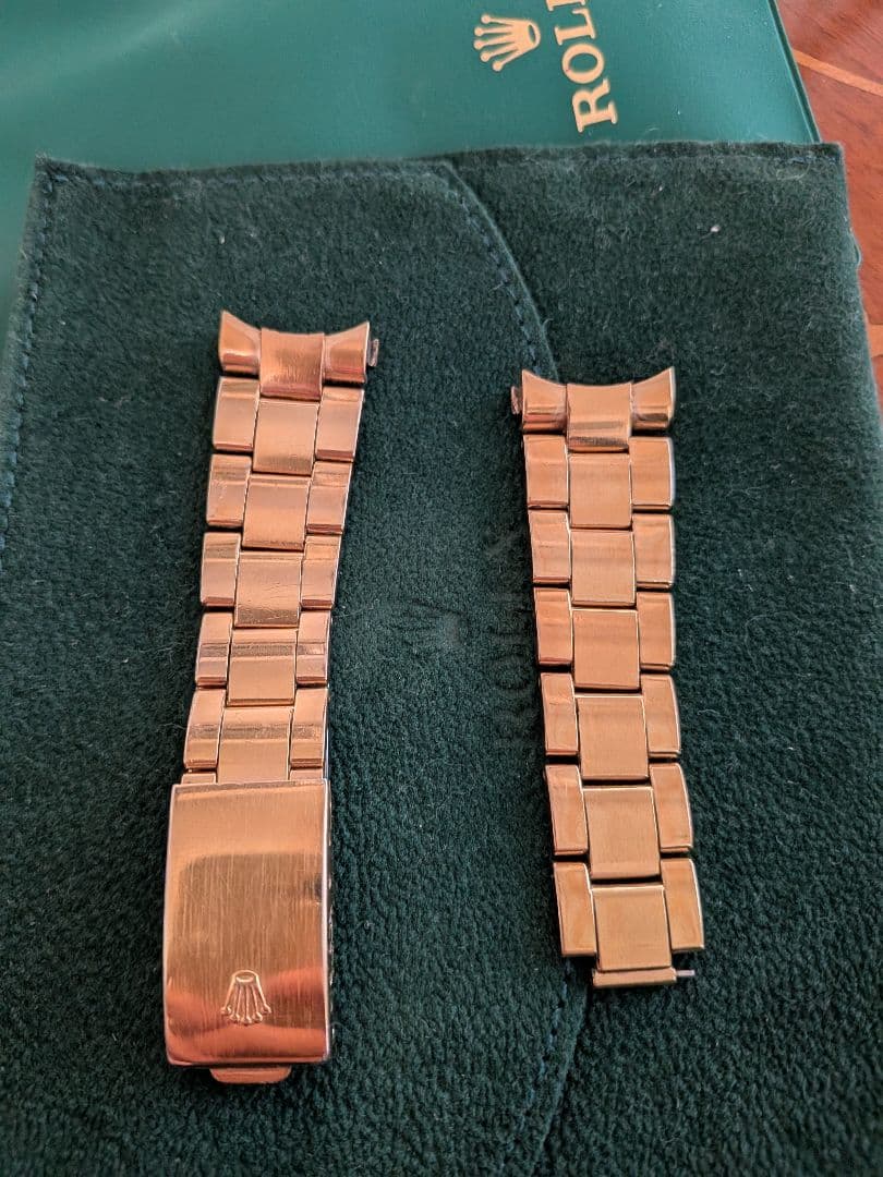 ロレックス 金属製 ゴールドブレスレット