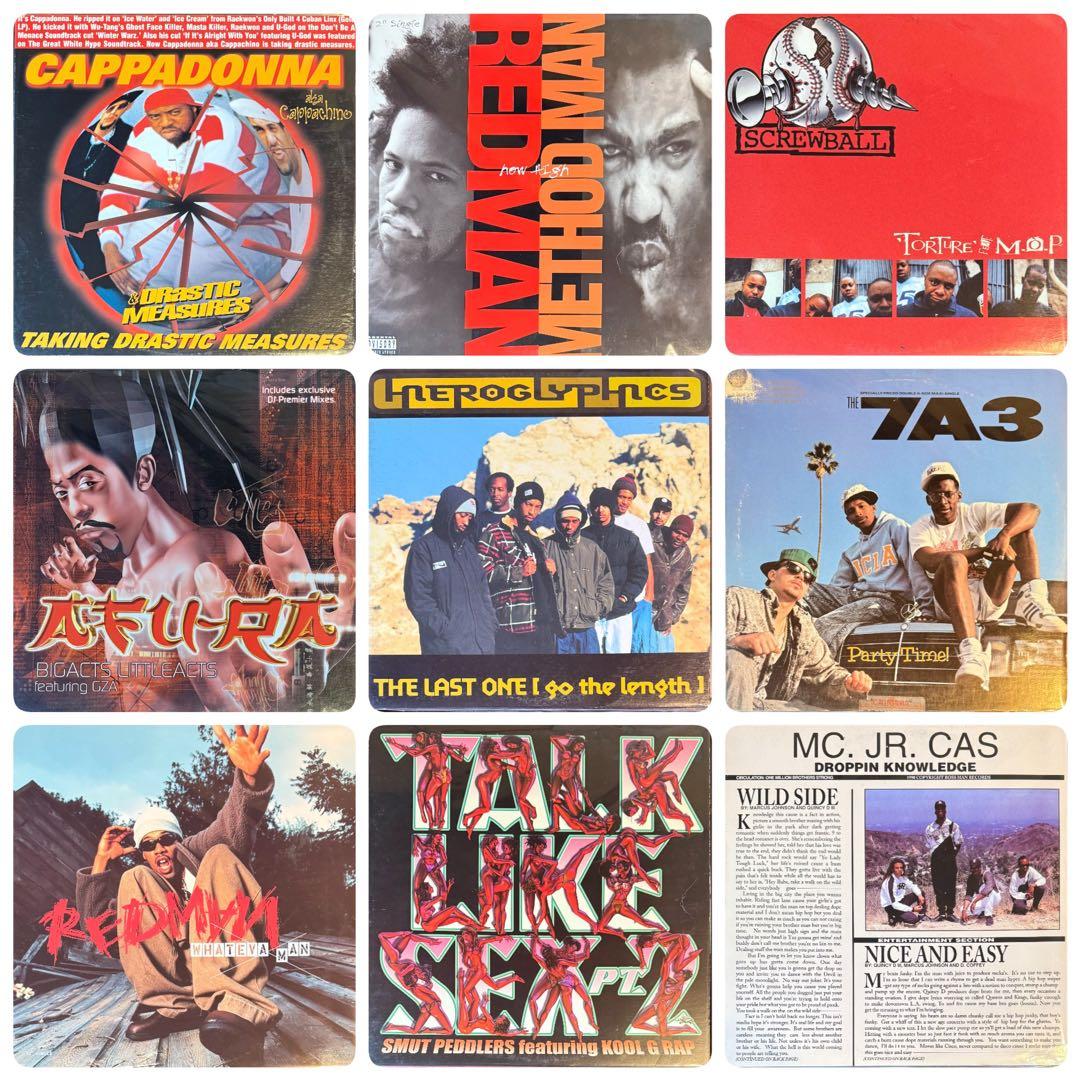 90年台HIPHOPクラシックレコード 45枚セット 送料込み