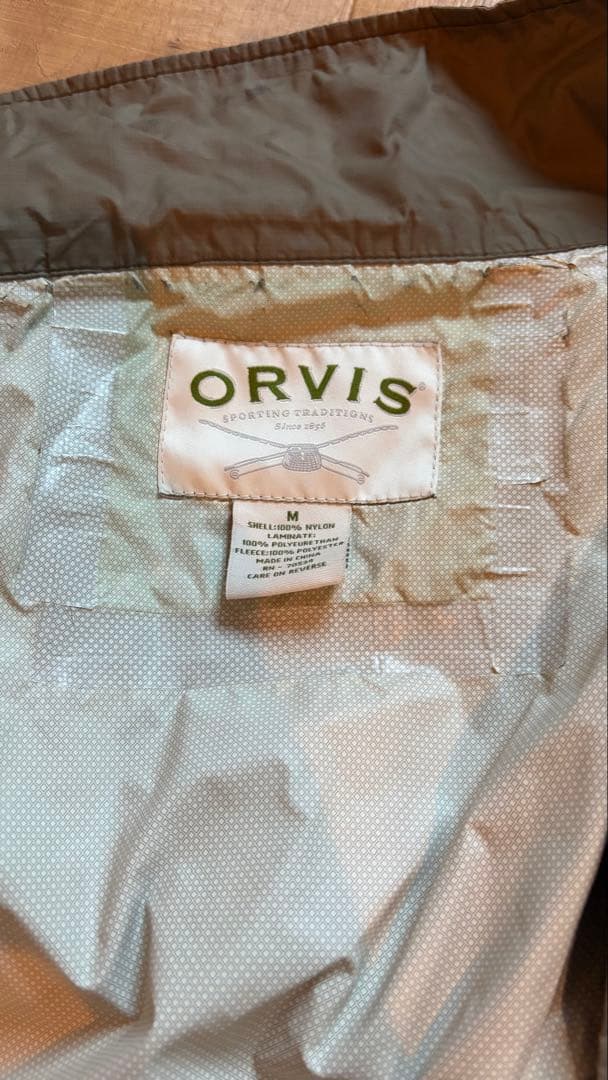 orvis フィッシングジャケット wading M