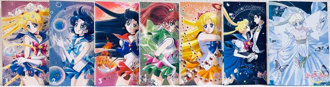 美少女戦士セーラームーン　Crystal 1期-3期　【全20巻】　DVD