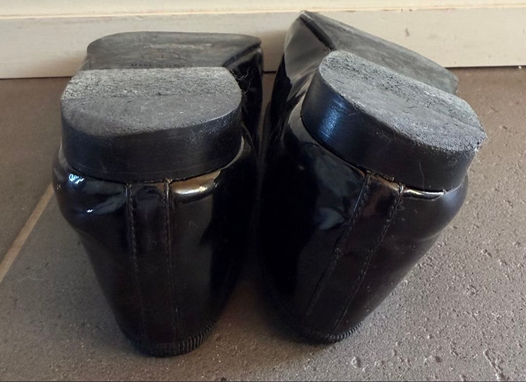 CHANEL シャネル バレリーナ バレエシューズ パテントレザー