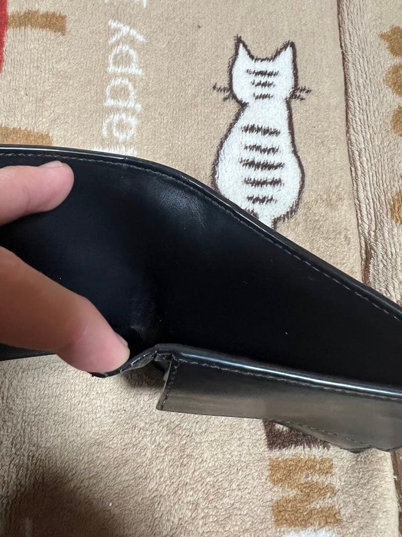 ボッテガヴェネタ 二つ折り財布 ブラック 正規品