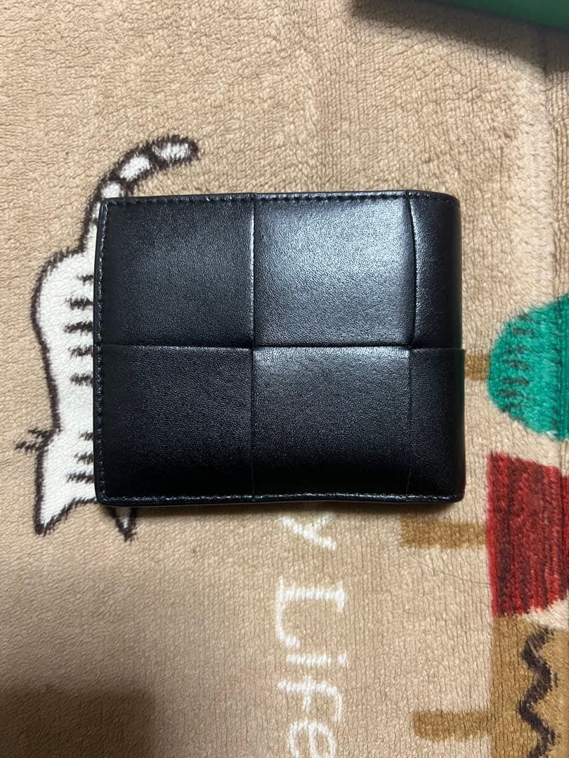 ボッテガヴェネタ 二つ折り財布 ブラック 正規品