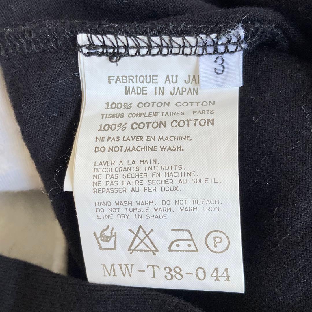 ワイズフォーメン ヨウジヤマモト カットソー 長袖Tシャツ