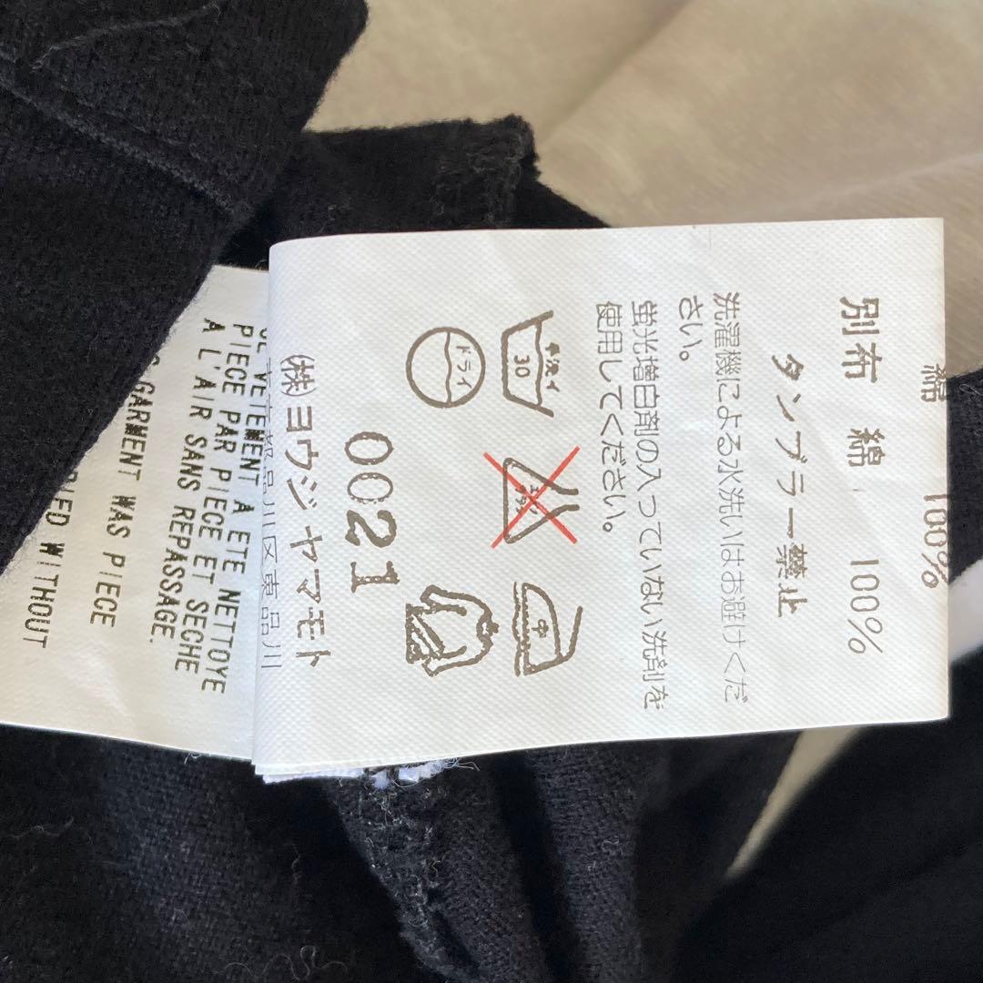 ワイズフォーメン ヨウジヤマモト カットソー 長袖Tシャツ