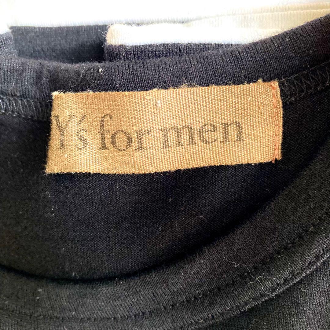 ワイズフォーメン ヨウジヤマモト カットソー 長袖Tシャツ