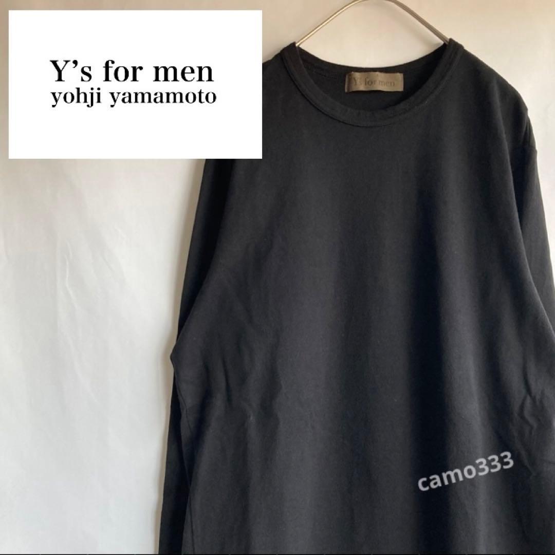 ワイズフォーメン ヨウジヤマモト カットソー 長袖Tシャツ