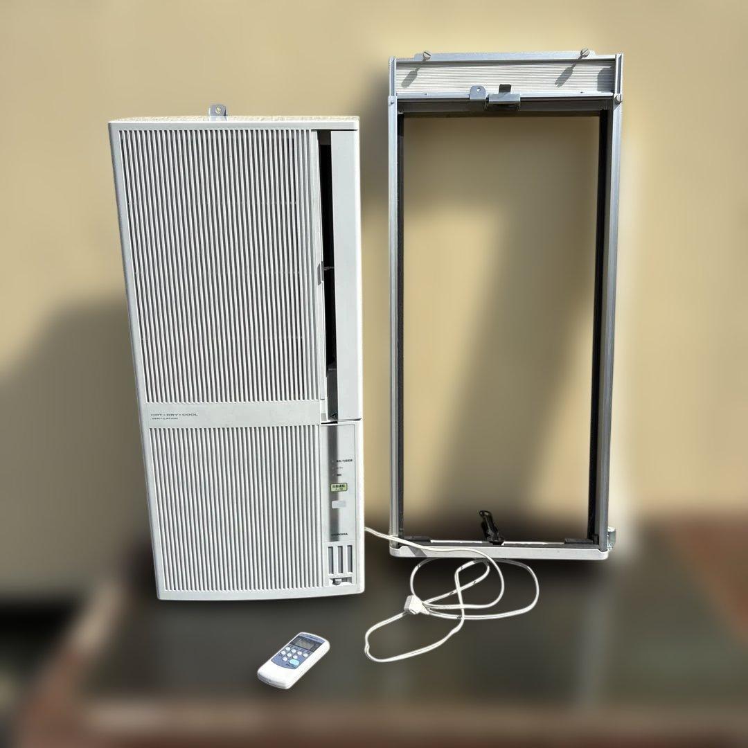 コロナ CWH-A1820-WS 窓用エアコン 冷暖房兼　2020年製②
