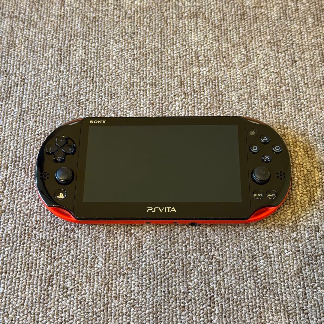 【訳ありジャンク】PSVITA PCH-2000 レッド ブラック