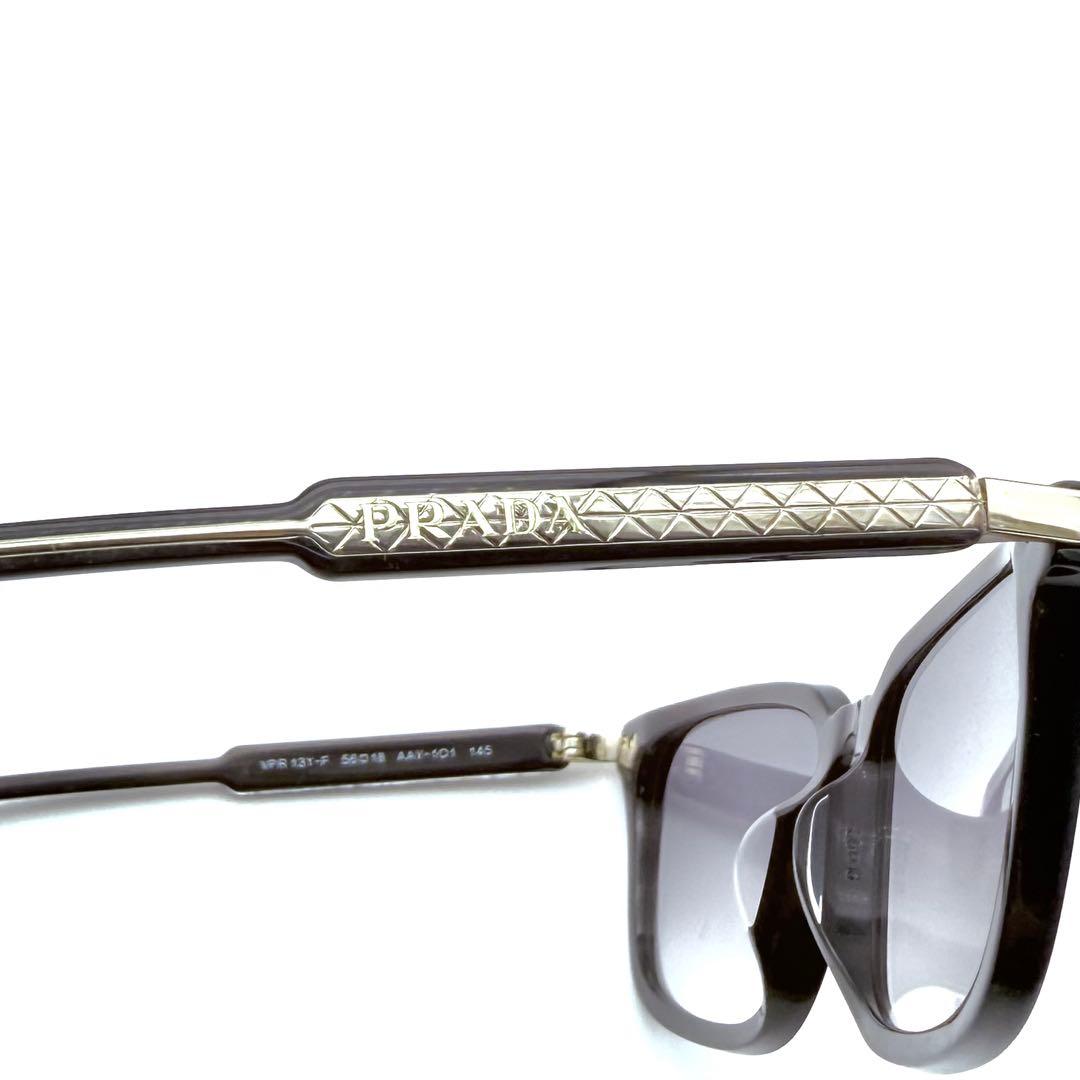 【美品】PRADA プラダ　ウェリントン　サングラス　ユニセックス　三角
