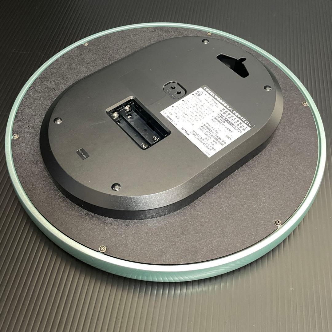 未使用 リズム時計 象嵌 電波時計 8MY457-0 シチズン 壁掛時計