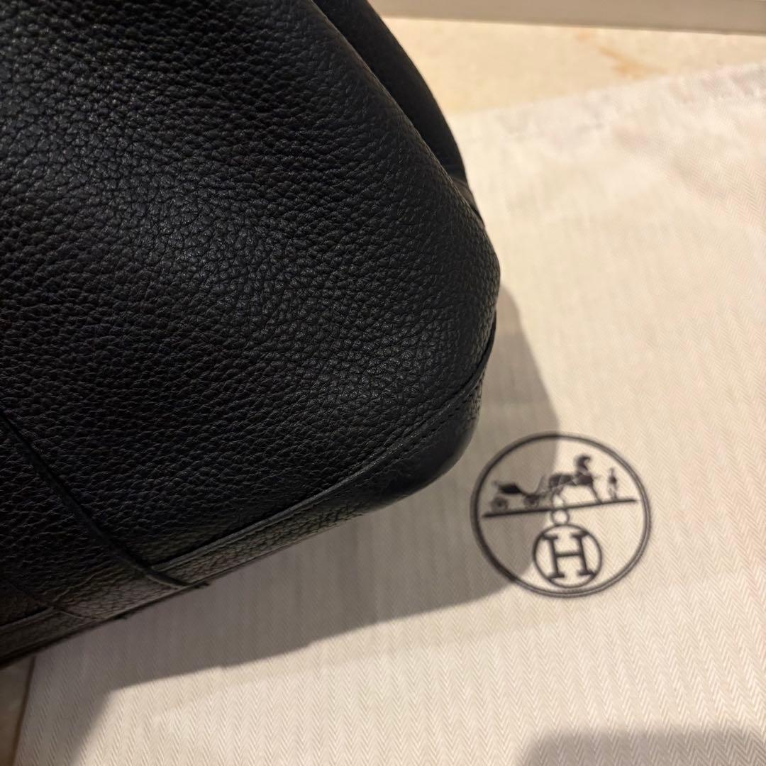 エルメス ガーデンパーティpm 36 ネゴンダ ブラック 黒 ノアール