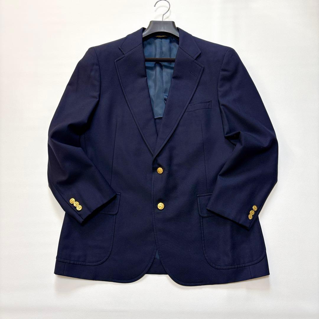 ブルックスブラザーズ 金ボタン 紺ブレ テーラードジャケット Lサイズ
