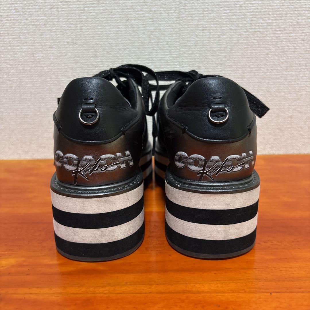コーチ × 水原希子　コラボ　厚底　スニーカー　23cm 限定モデル