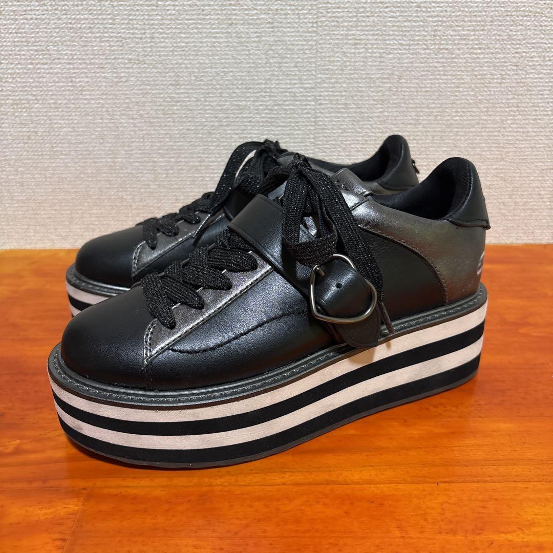 コーチ × 水原希子　コラボ　厚底　スニーカー　23cm 限定モデル