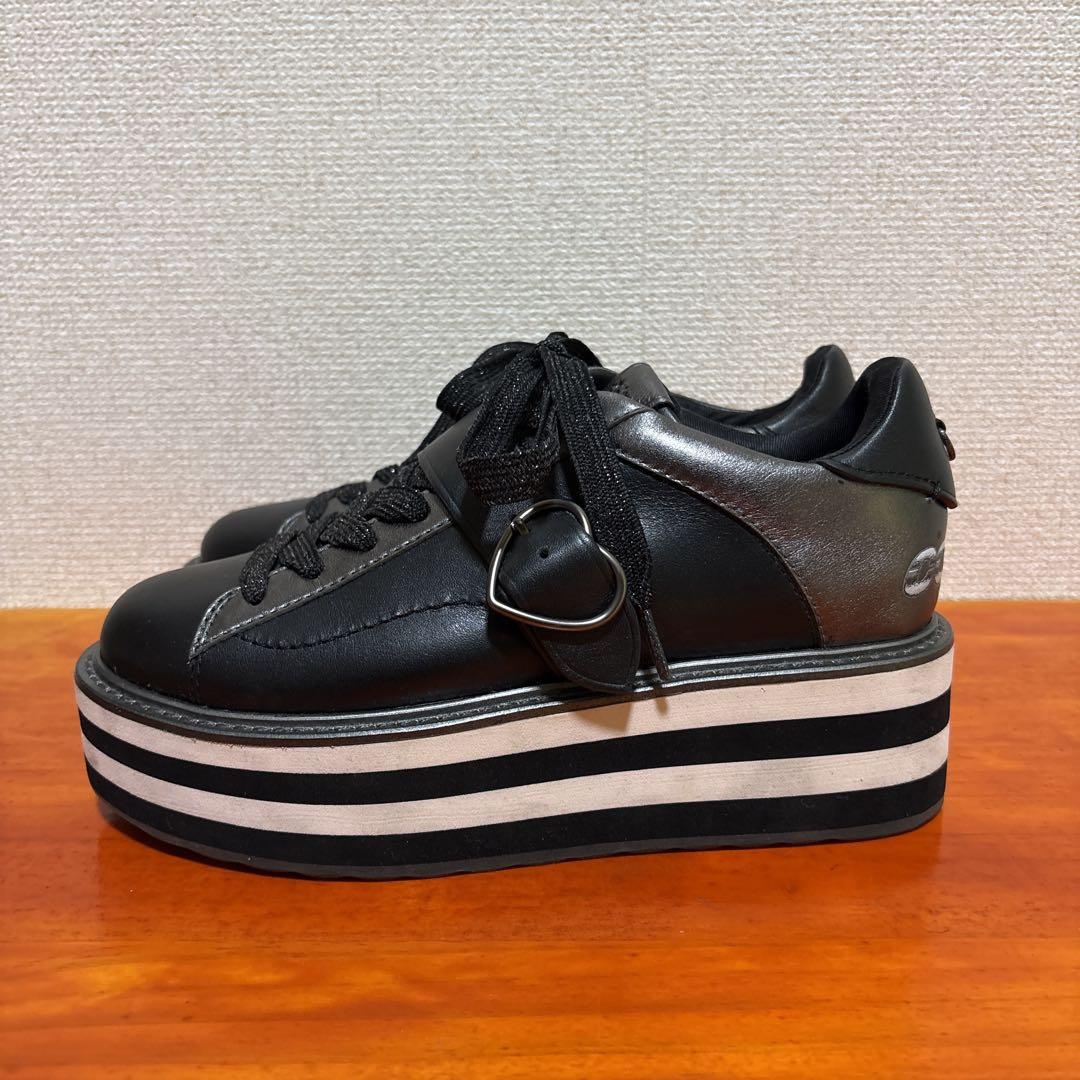 コーチ × 水原希子　コラボ　厚底　スニーカー　23cm 限定モデル
